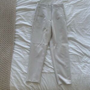 Zara White Trouser